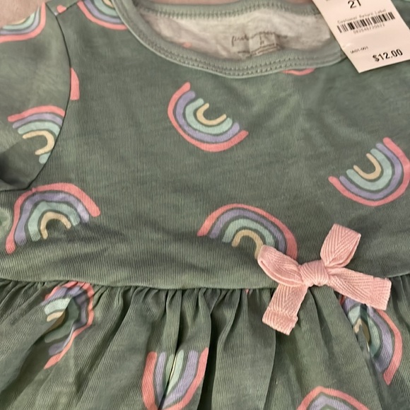 First impressions green rainbow dress - Picture 3 of 3